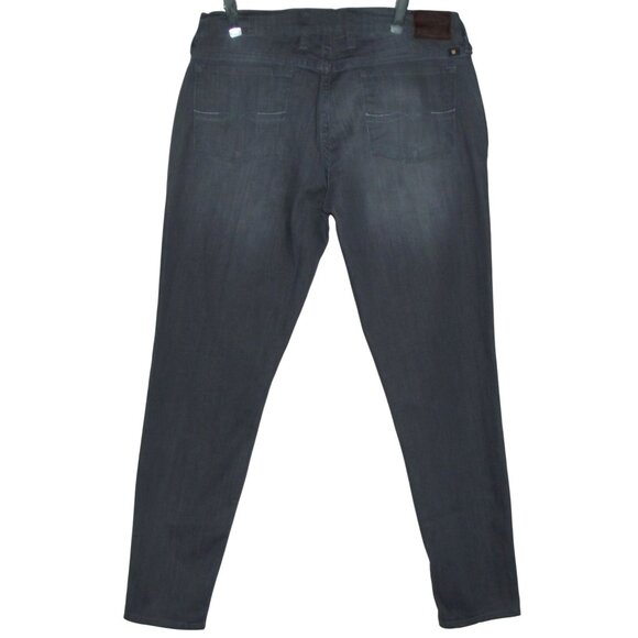 Lucky Brand Jeans 8/29 x 29" Gray Charlie Skinny low rise Cotton Blend stretch - Picture 2 of 12